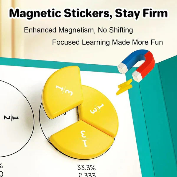 🏅 LAST DAY SPECIAL PRICE 📚🧲 Magnetic Fraction Demonstration Book