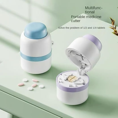 💊 Experience Effortless Pill Cutting - ✨Portable Pill Precise Fixed Positioning Cutting Machine