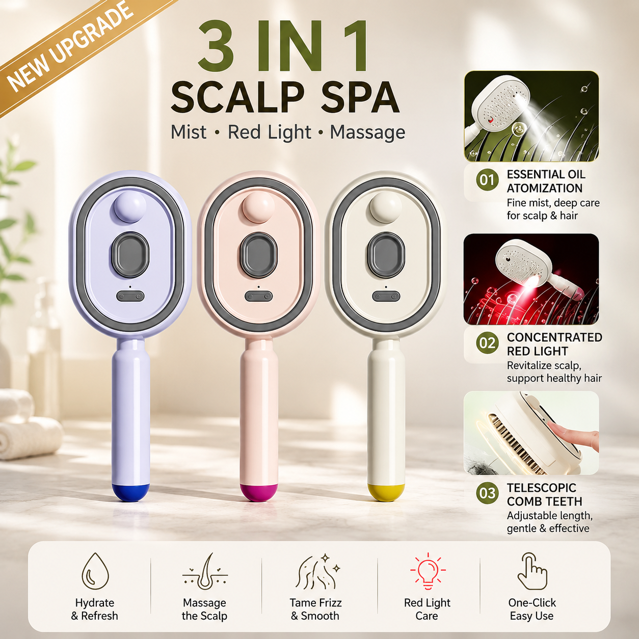 🔥 Day Sale 50% OFF 🔥 5-in-1 SilkGlide Styler