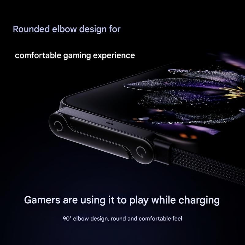 ⚡Official Authorized | MFi-Certified Cables🔥 2-in-1 Invisible Holder Charger Cable - 240W Fast Charging Cord with Built-In Phone Stand
