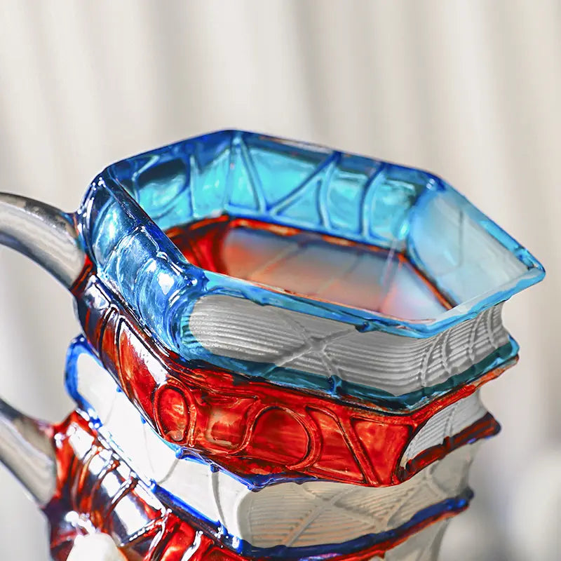 🔥Cyber Monday 90% OFF🔥Ceramic Innovative 3D Painting Book Mug Unique Stacked Coffee Cup