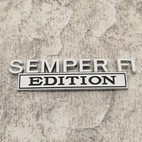SEMPER FI EDITION Car Emblem Metal Badge, 🔥Buy 2 FREE SHIPPING