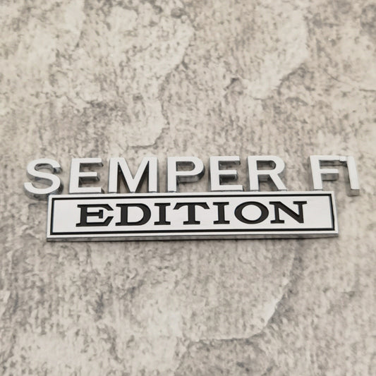 SEMPER FI EDITION Car Emblem Metal Badge, 🔥Buy 2 FREE SHIPPING