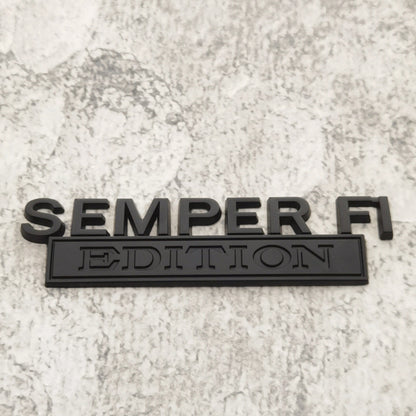 SEMPER FI EDITION Car Emblem Metal Badge, 🔥Buy 2 FREE SHIPPING