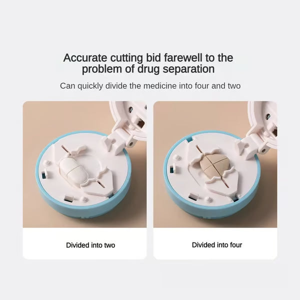 💊 Experience Effortless Pill Cutting - ✨Portable Pill Precise Fixed Positioning Cutting Machine