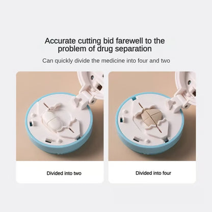 💊 Experience Effortless Pill Cutting - ✨Portable Pill Precise Fixed Positioning Cutting Machine